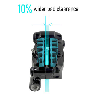 Frana Disc Hidraulica SHIMANO 105 ST-R7170 (L) + BR-R7170 (F) Wireless/Wired | Placute Resin
