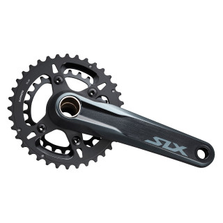 Angrenaj Pedalier SHIMANO SLX FC-M7120-B2 -2x12 Viteze, 175mm, Hollowtech 2, Outdoard
