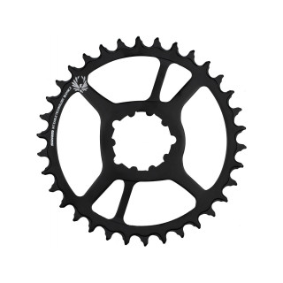Foaie Angrenaj SRAM X-Sync 2 Eagle CF/Steel - 34T, Direct Mount, 3mm Offset Boost - Black