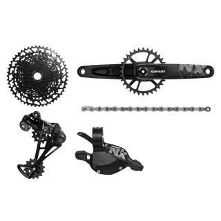 Set Transmisie SRAM NX Eagle DUB - 1x12 Viteze, 175mm, PG-1230