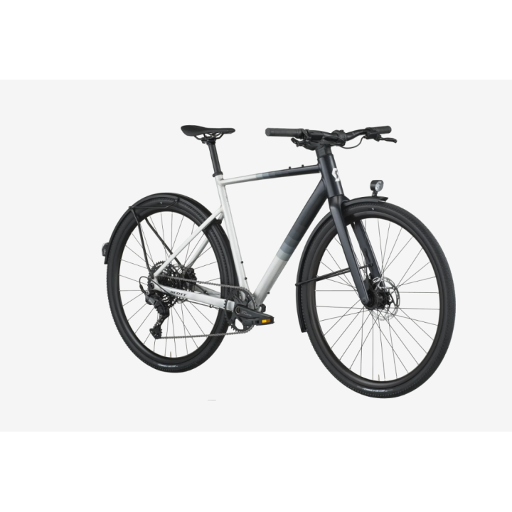 Scott Metrix 20 EQ Alloy Silver/Black - Bicicletă