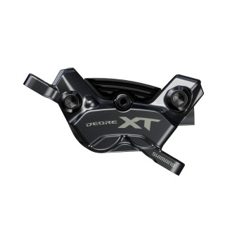 ETRIER FRANA PE DISC SHIMANO XT BR-M8220  HIDRAULICA  FARA ADAPTOR  FATA SAU SPATE  PLACUTE RASINA P03A CU ARIPIOARE DE RACIRE  