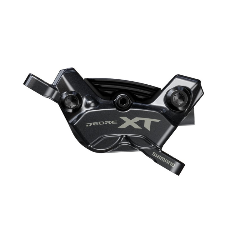 ETRIER FRANA PE DISC SHIMANO XT BR-M8220  HIDRAULICA  FARA ADAPTOR  FATA SAU SPATE  PLACUTE RASINA P03A CU ARIPIOARE DE RACIRE  