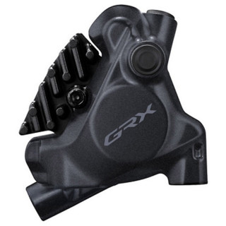 ETRIER FRANA PE DISC SHIMANO GRX BR-RX410  SPATE  FLAT MOUNT  ADAPTOR PT. ROTOR 140/160MM  PT. 25MM   PLACUTE L05A RESIN CU ARIP