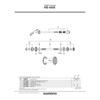 CON UNIT SHIMANO HB-4500