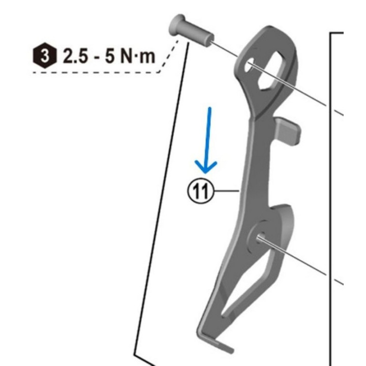 Placa Interioara Shimano RD-R7000