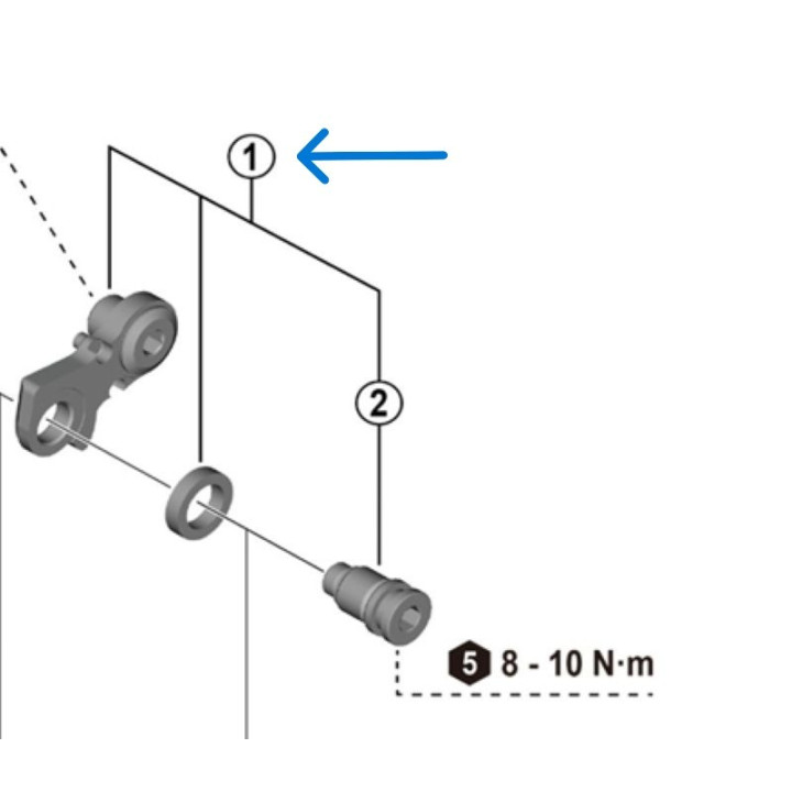 Suport Prindere Shimano RD-R7150