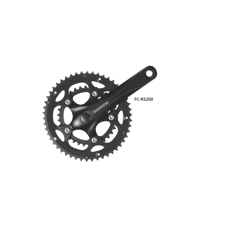 Angrenaj Pedalier Shimano FC-RS200 50x34T 170mm 8V