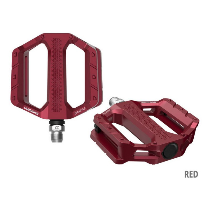 Pedale Shimano PD-EF202 Rosu fara Catadioptrii