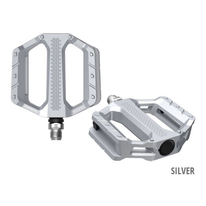 Pedale Shimano PD-EF202 Silver - Fără Catadioptrii