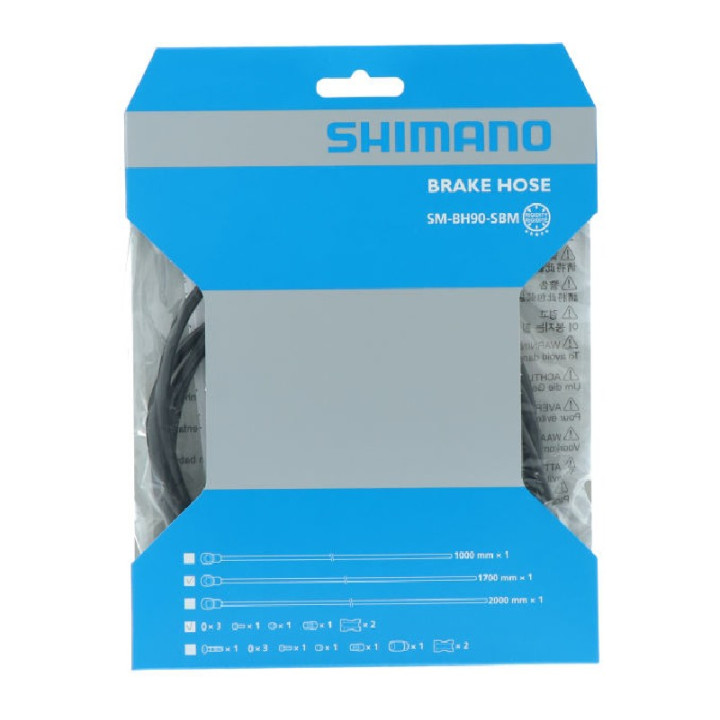 Furtun Shimano SM-BH90-SBM 1700mm negru banjo