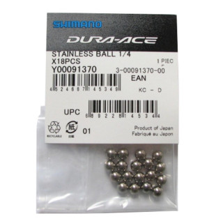 Bile Shimano 1/4" Oțel Inoxidabil 18 buc