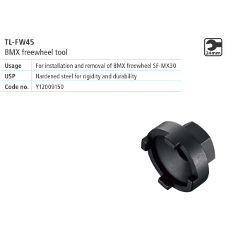 Cheie Shimano TL-FW45 Demontat Bloc Pinioane BMX