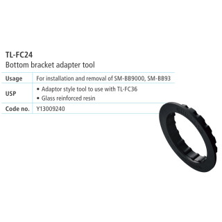 Cheie Shimano TL-FC24 - Montat Cuvete Pedalier