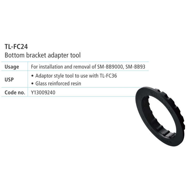 Cheie Shimano TL-FC24 - Montat Cuvete Pedalier