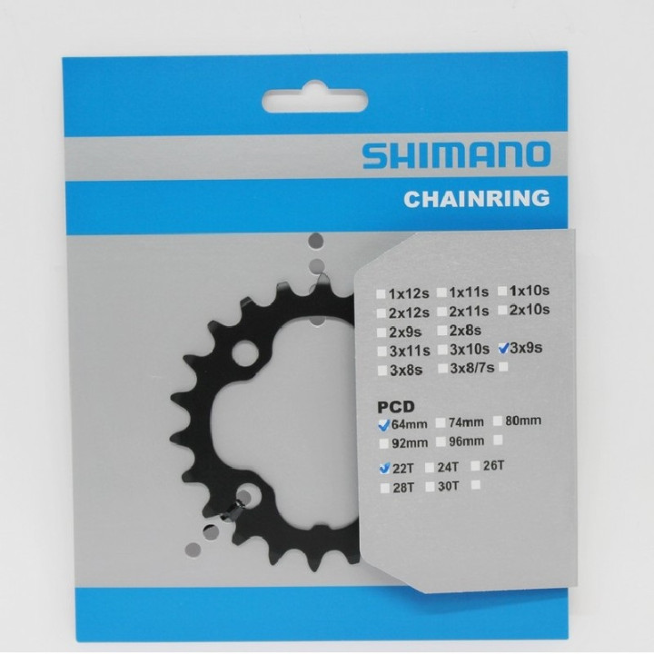Foaia Shimano FC-M590 22T Neagră