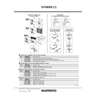 Role Schimbător Spate Shimano 10 Buc.