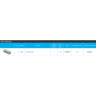 Capete Cămașă Shimano SIS 6mm (200 buc.)
