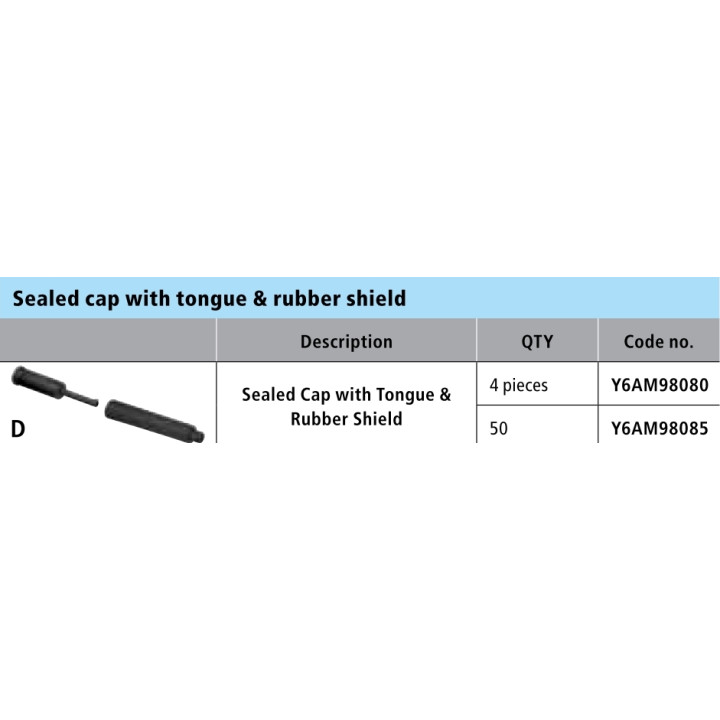 Capete Shimano Shift Sealed & Rubber Shield 50 buc