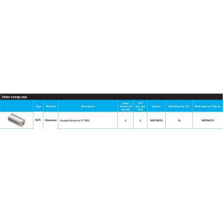 Capete Externe Shimano ST-7900 Aluminiu 50 buc
