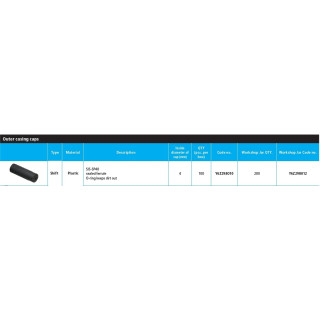 Capete Cămașă Schimbător Shimano SIS-SP40 200buc
