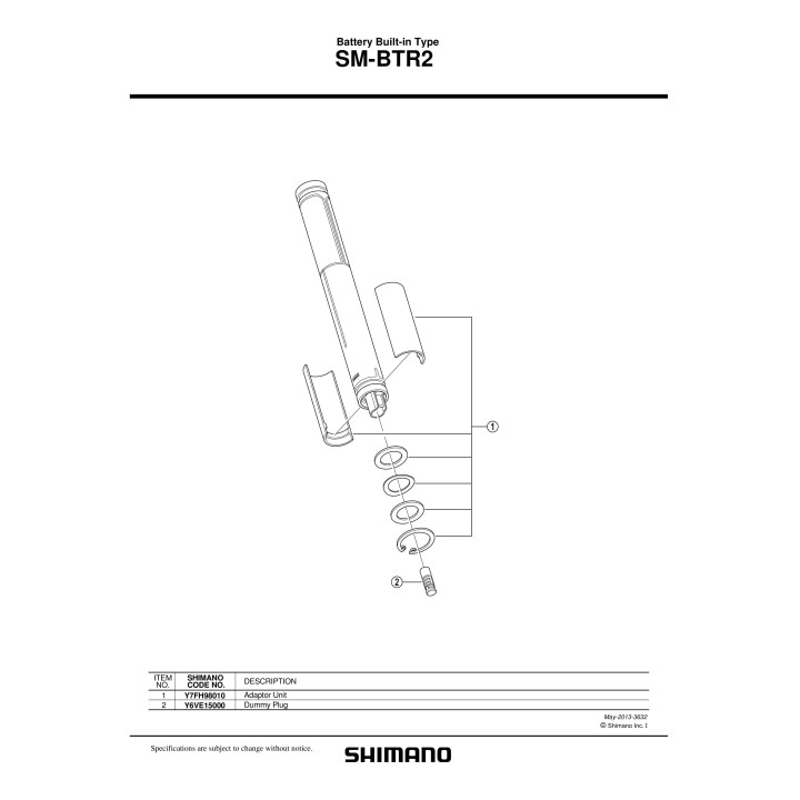 Adaptor Shimano SM-BTR2 Original