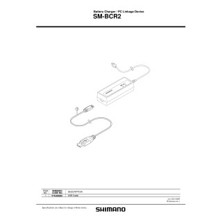 Cablu USB Shimano SM-BCR2 pentru Încarcător Baterie