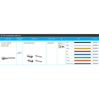 Cablu Frână Shimano Road PTFE cu Cămașă SLR