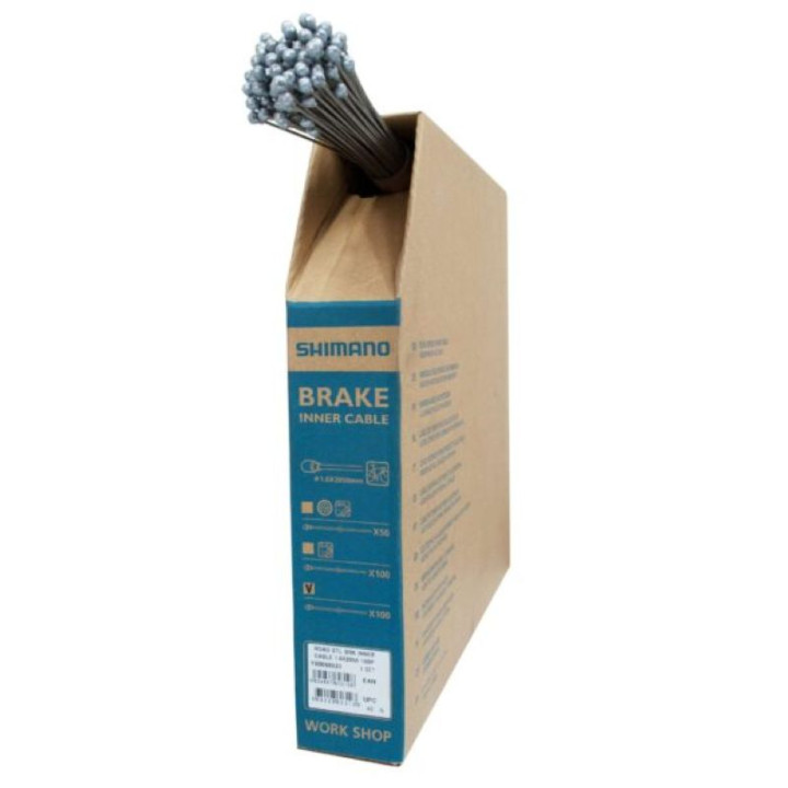 Cablu Frână Shimano Cursiera 1.6x2050mm Oțel 100buc