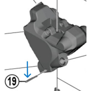 Siguranța Shimano BR-RS505 cu fixare șurub