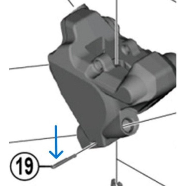 Siguranța Shimano BR-RS505 cu fixare șurub