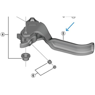 Levier Maneta Shimano BL-M820B Dreapta