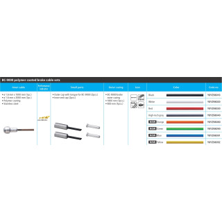 Cablu Frână Shimano Road BC-9000 | Oțel Inoxidabil