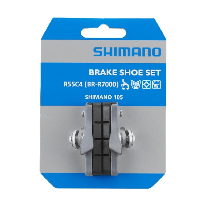 Saboti Frână Shimano R55C4 BR-R7000 Argintiu