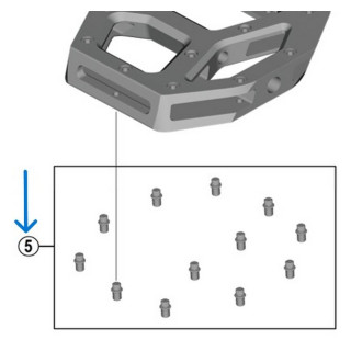 Pini Scurti Shimano PD-M828 - Set 12 Buc