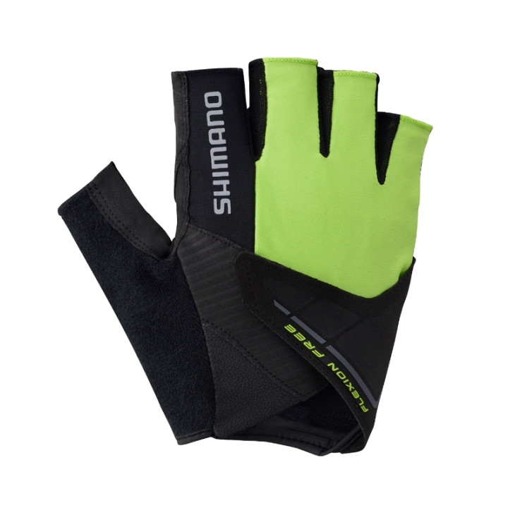 Mănuși Shimano Advanced Short Finger Neon Lime