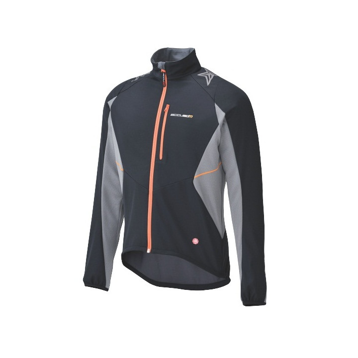 Jacheta Wind Stopper Shimano MTB Soft Shell Black