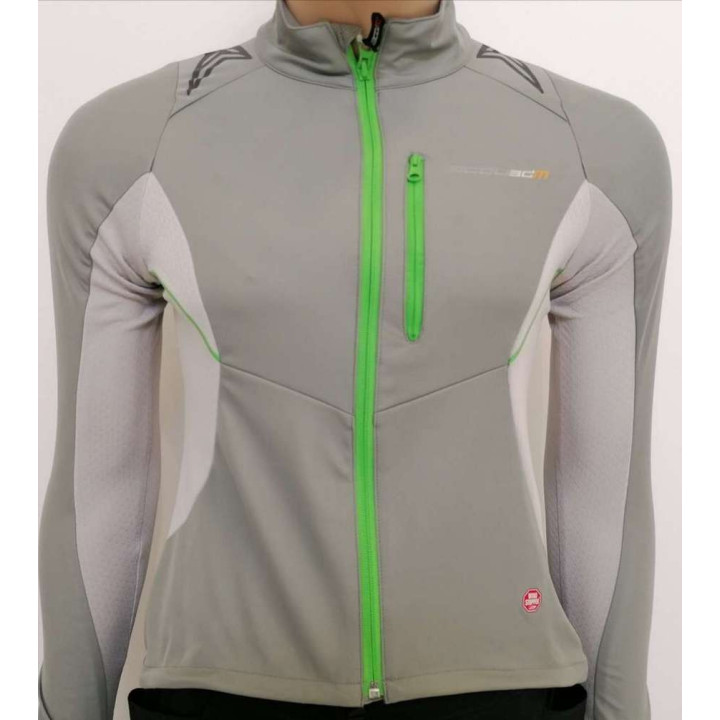 Jacheta Shimano MTB Soft Shell Femei Sand Gray