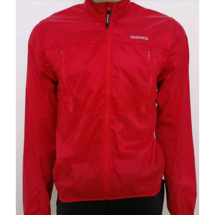 Jacheta Shimano Hybrid Windbreak Red SS18