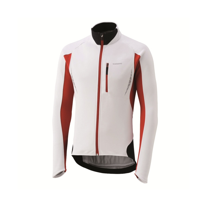 Jacheta Windbreak Performance Alb/Rosu Shimano