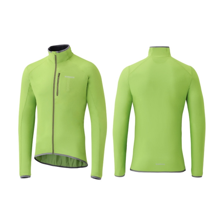 Jacheta Shimano Stretchable Windbreak Bărbați Verde