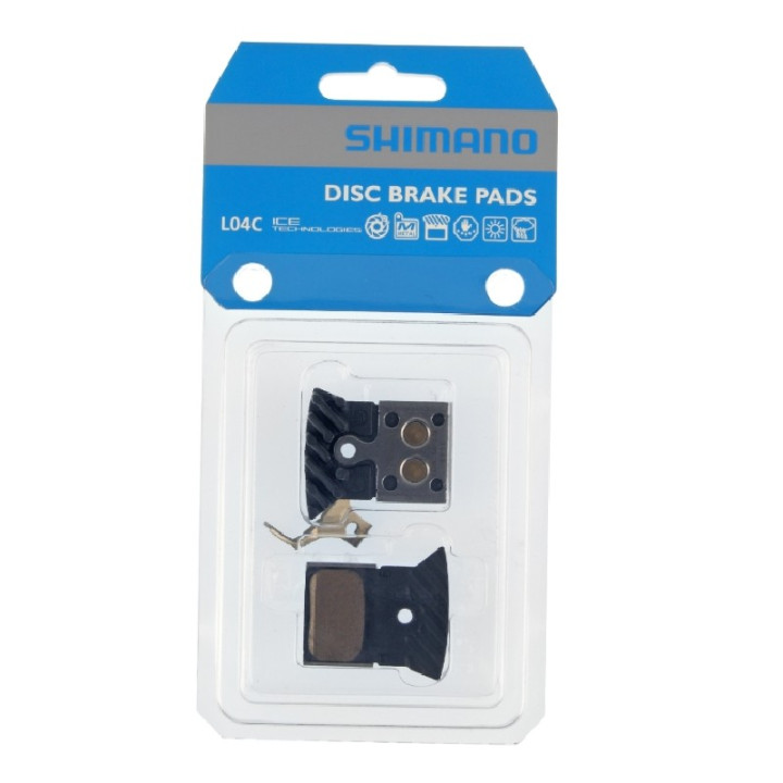 Plăcuțe Frână Shimano L04C Metal Răcire Arc