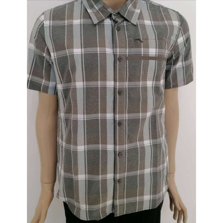 Cămașa Shimano Transit Check Button Up Short Sleeve
