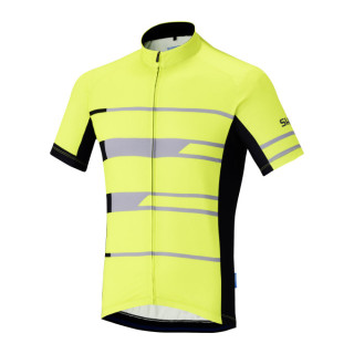 Tricou Shimano Team Short Sleeve Neon Yellow