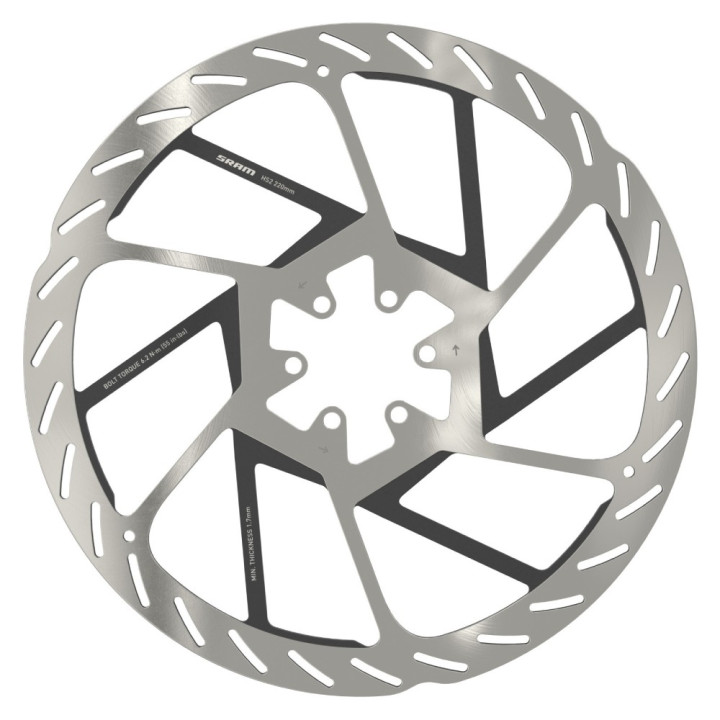 Disc Frana SRAM HS2 220mm | 6 Suruburi
