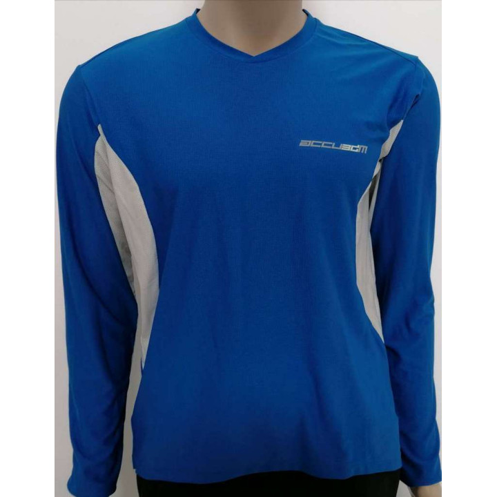 Tricou Shimano MTB Mânecă Lungă Blue