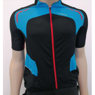 Tricou Shimano Performance Hot Condition Black/Blue SS17
