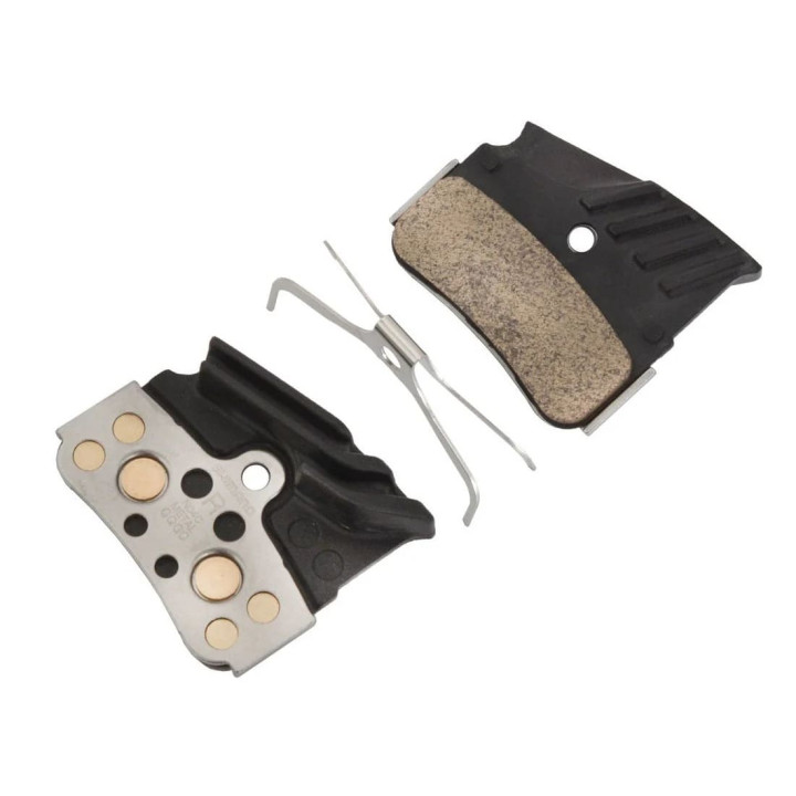 Plăcuțe Frână SHIMANO N04C Metalice cu Nervuri