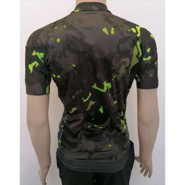 Tricou Shimano Breakaway Short Sleeve Neon Lime