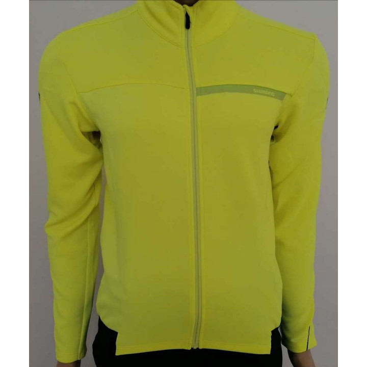 Tricou Shimano Thermal Winter Neon Yellow Bărbați